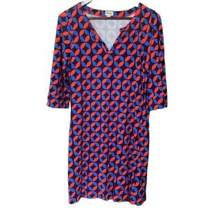 Hatley Nellie geometric print dress